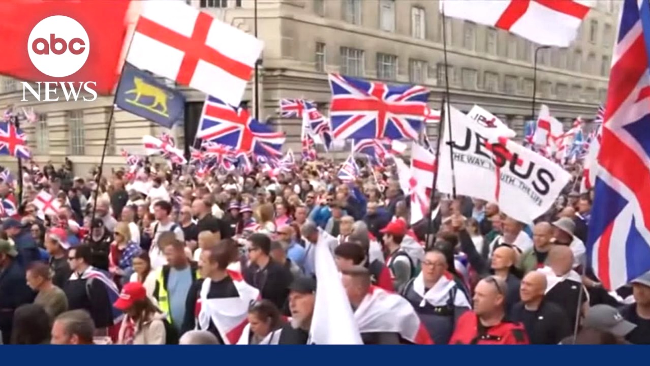 Massive Far-Right Rally in London