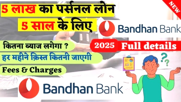 बंधन बैंक पर्सनल लोन